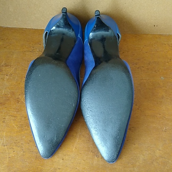 VTG Thom McAn Leather & Suede High Heels 50s/60s - Picture 12 of 12